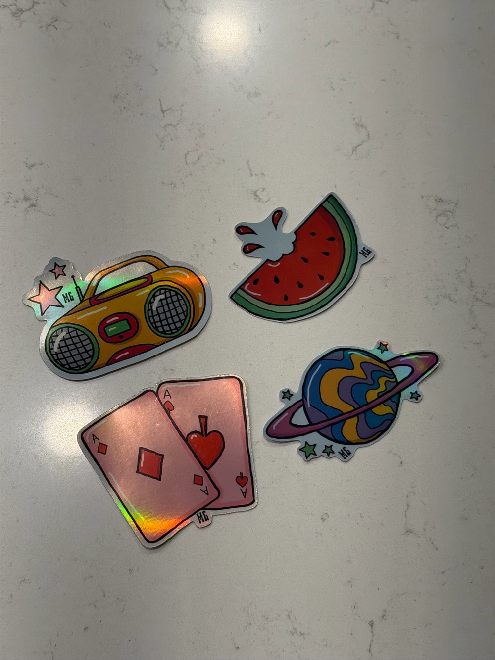 Assorted Stickers - Multicolor